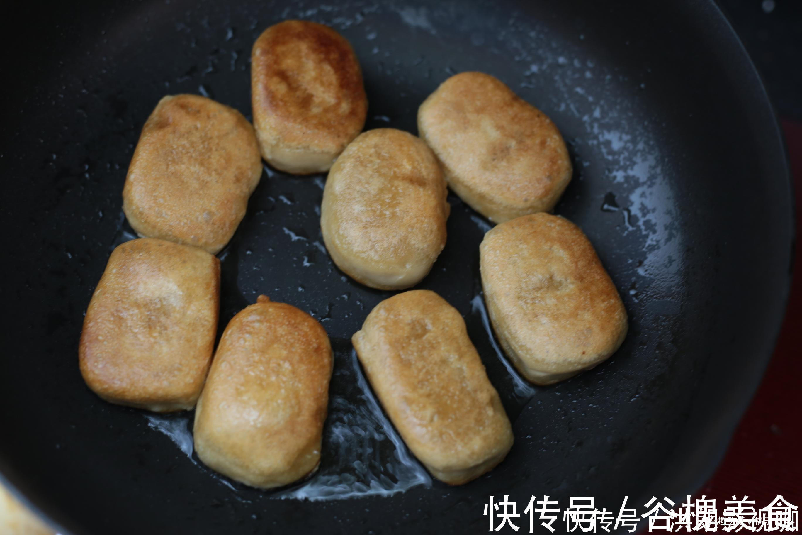 糯米粉最好吃的做法，香甜软糯，咬一口还会爆浆，越吃越过瘾，赞