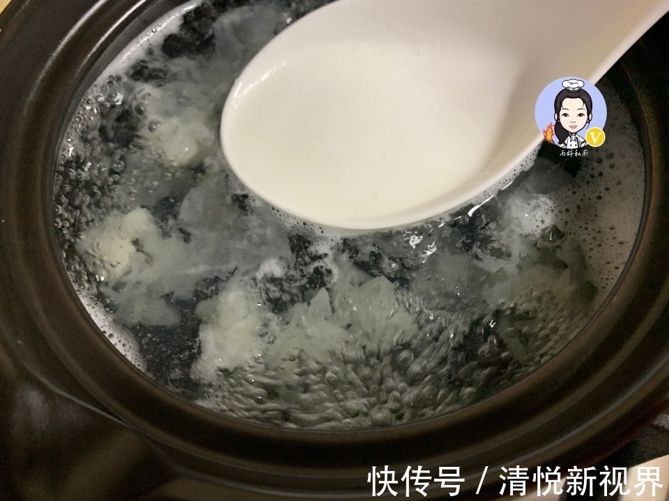 婆婆|这粥,婆婆早餐必喝,满满全是胶质,每周喝几次,连化妆品都省了