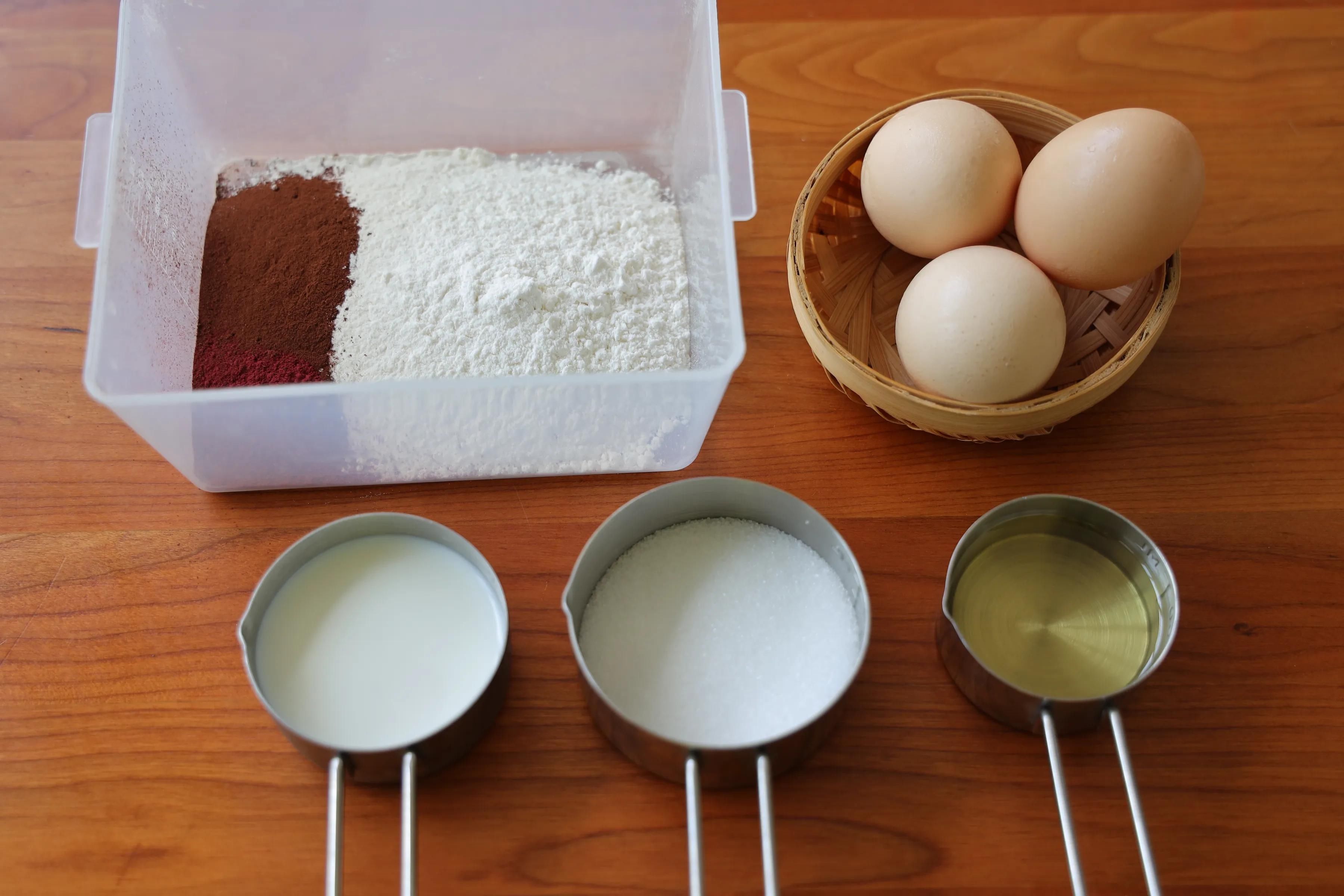 红曲粉|一定要学会这个简单的裸蛋糕，比外面200多买的好吃更健康