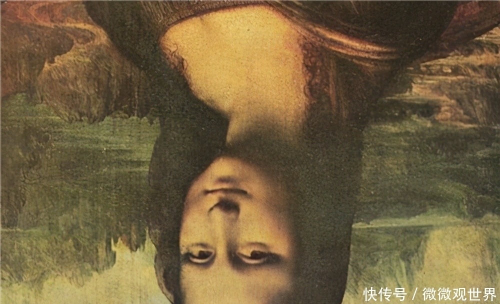 微笑|蒙娜丽莎为何一直在微笑?你把它倒过来看,就不会这么认为了