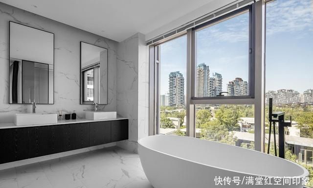 装修|如果条件允许，卫生间这样装修，空间增大了好几倍，干净又美观
