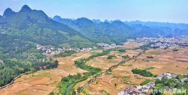 峰林|贵州的这个景区，峰林成片，田园风光，风景可媲美桂林