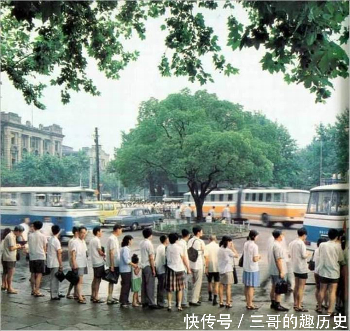 外国人|老照片：外国人拍摄的70年代的上海，生机盎然，朝气蓬勃
