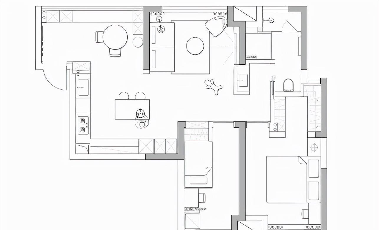 设计|82平方米的空间,打造成一应俱全的家,这样的设计真是爱了!