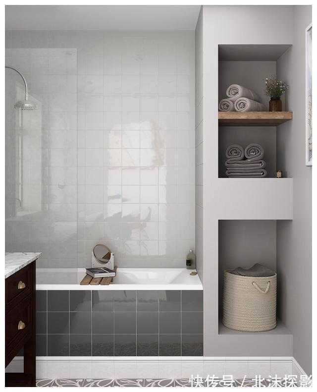 装修|第二次装修,卫生间坚持留出这40cm,收纳储物抵得上储物间