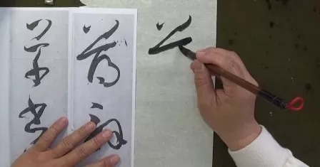 临摹!草书临摹16字技巧,精辟!