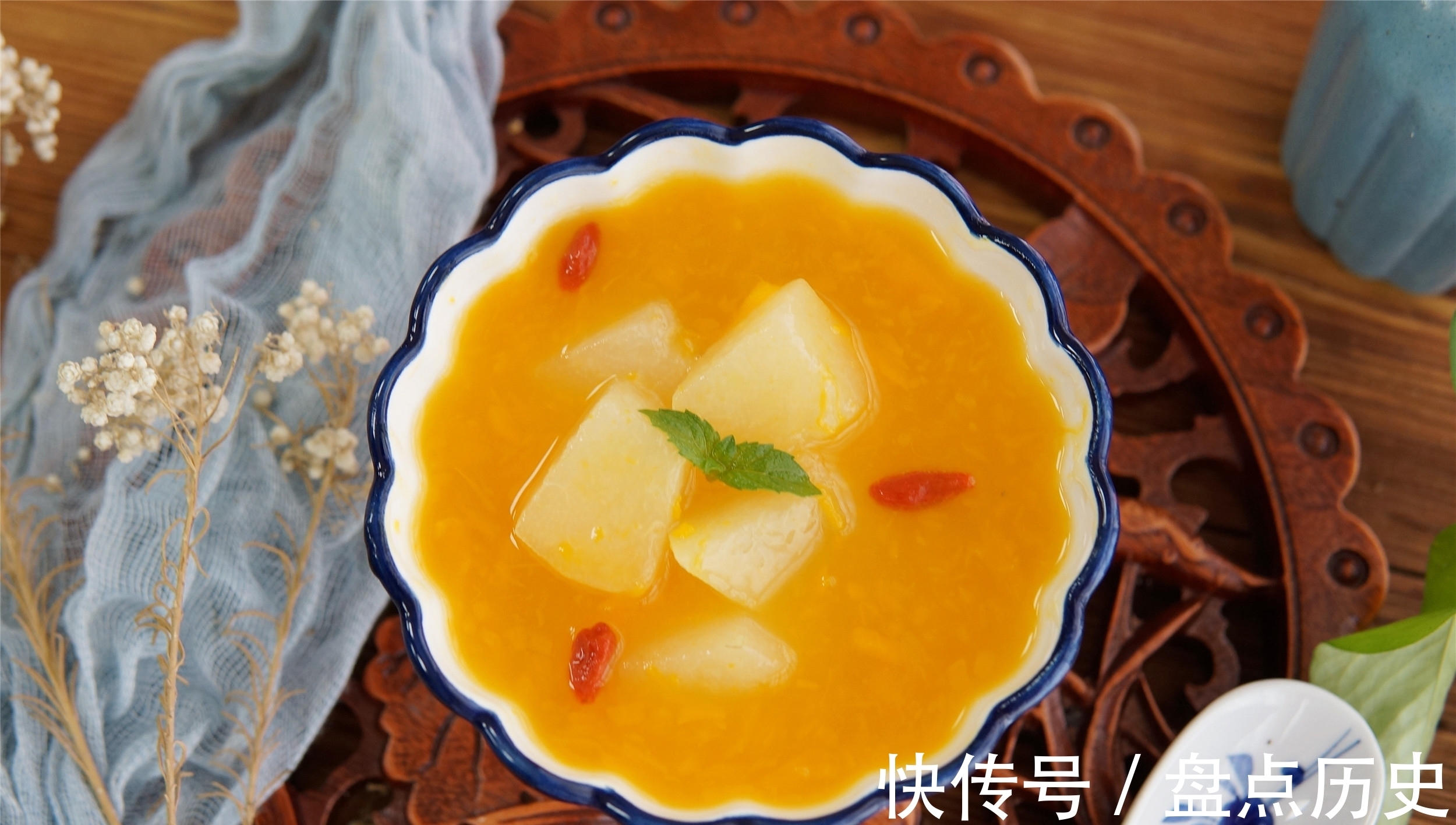 冰糖|入秋后,南瓜和梨是绝配,每周煮几次,少辛增酸,顺利度过秋天