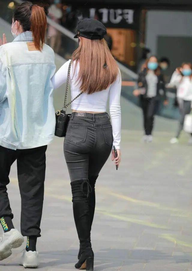 选择|再懒也不要穿运动鞋, “长筒靴”现在正当红, 穿着显高还不累脚!