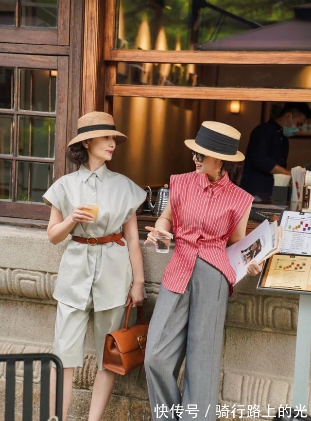 搭配 女人过了40岁少穿短袖配阔腿裤!推荐三木妈妈5套新搭配,真优雅!