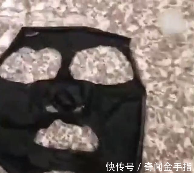 面膜|男子错把黑头贴当面膜,整个过程“怀疑人生”的脸