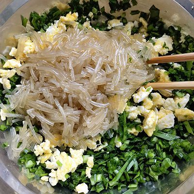 饺子皮|韭菜鸡蛋粉条