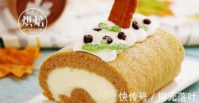 卖断货的生椰拿铁出蛋糕卷了 清新又浓郁 下一个爆款就是它!