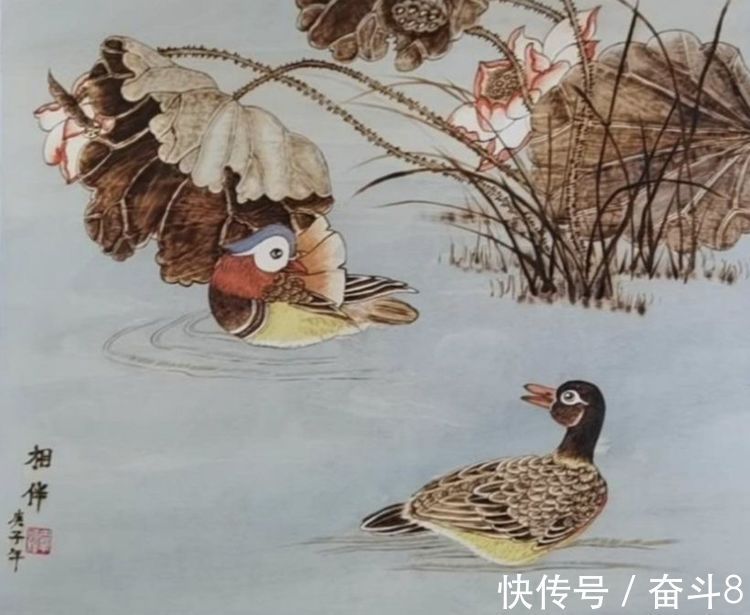 罗老师&百年巨匠 传世名家一一辜凯程隽永灵动,相映成趣的画风