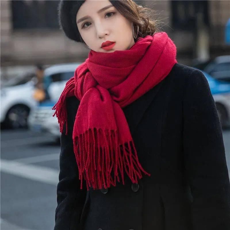  围巾|大衣+围巾，厚毛衣+围巾=入冬“王炸cp!”