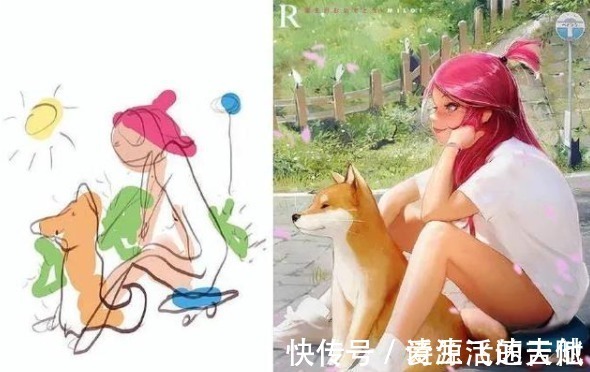 yy|画师儿子太强悍,把妈妈的涂鸦改成插图,这就是画渣和大佬的区别