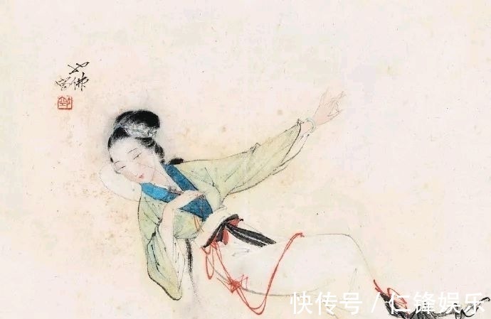 国画界#以仕女享誉画坛|国画大家胡也佛的仕女图,清新脱俗,百看不厌!