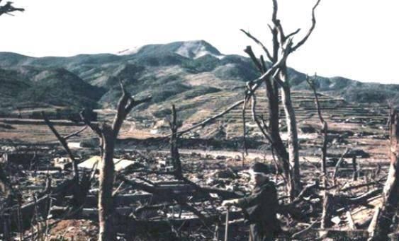 原子弹|原子弹爆炸后，这张背弟弟去火葬场的照片火了，这到底是谁之过？