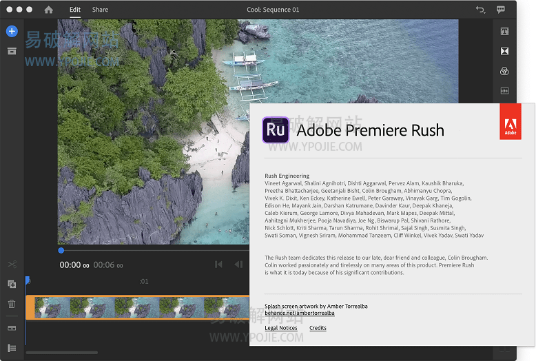 Adobe Premiere Rush for Mac