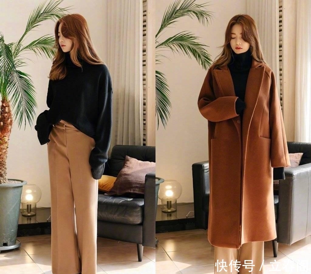 搭配是非常|轻熟风搭配,让这个冬天变得优雅起来吧!