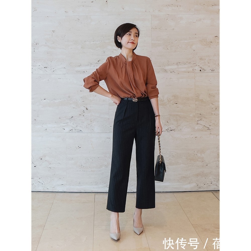 穿搭|试过了那么多的裤子,还是觉得高腰款式最百搭,显高显瘦还时髦!