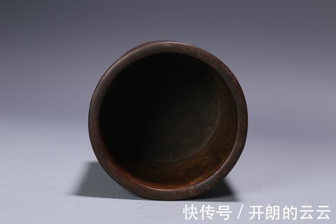 笔筒@旧藏,黄花梨诗文笔筒