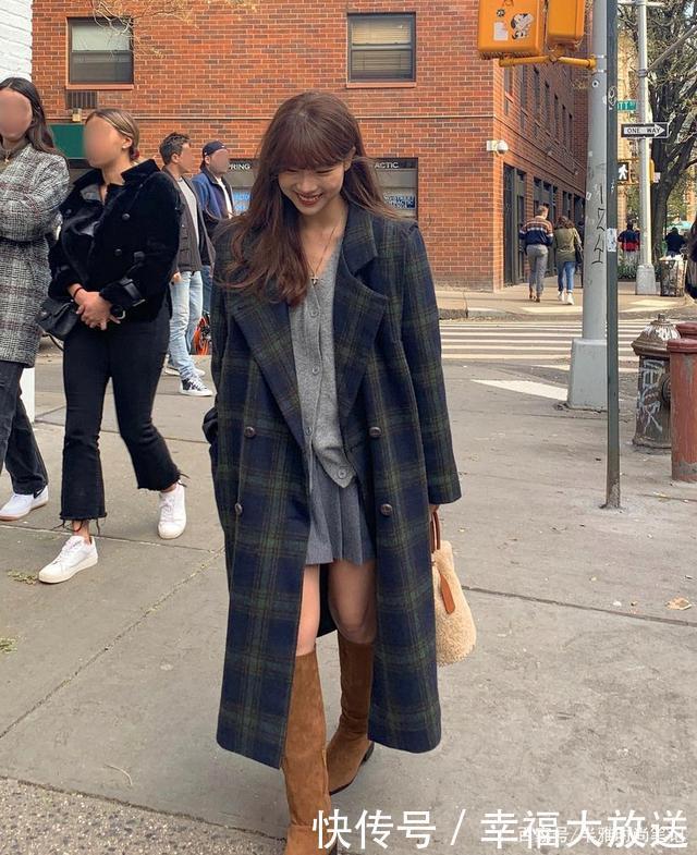 正确|大衣+半裙,才是冬天的正确打开方式