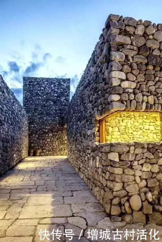 院落|一面石头墙,惊艳整个乡村院落