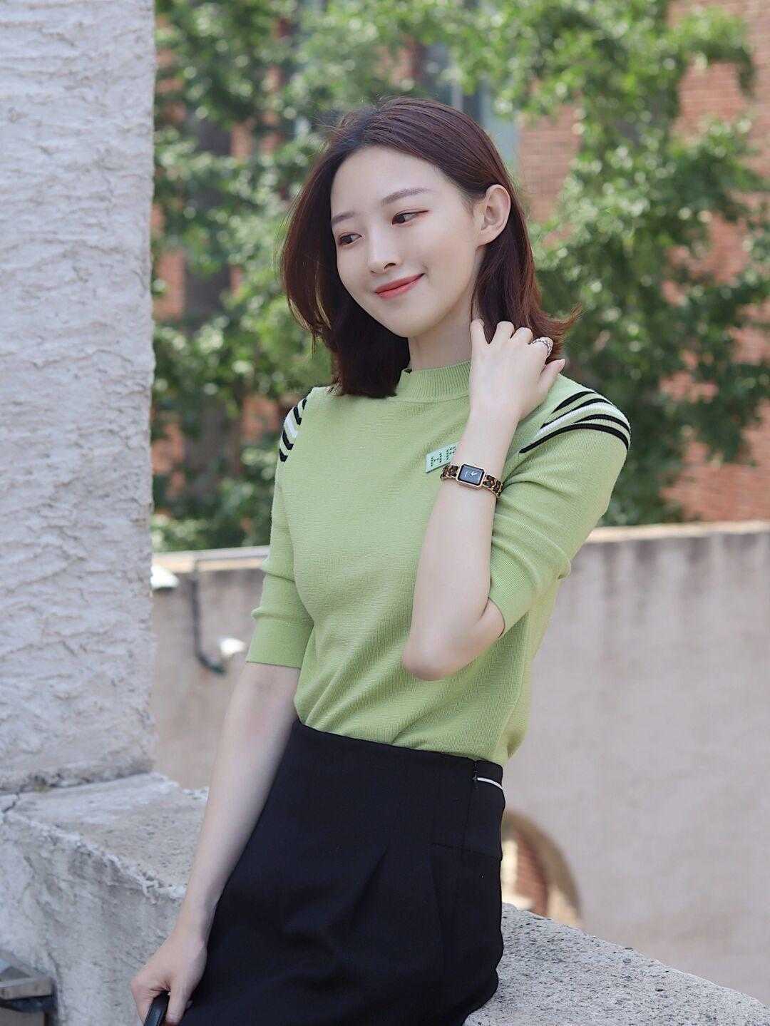 搭配|针织衫有多耐看?几套活力满满的示范穿搭送你,漂亮大气