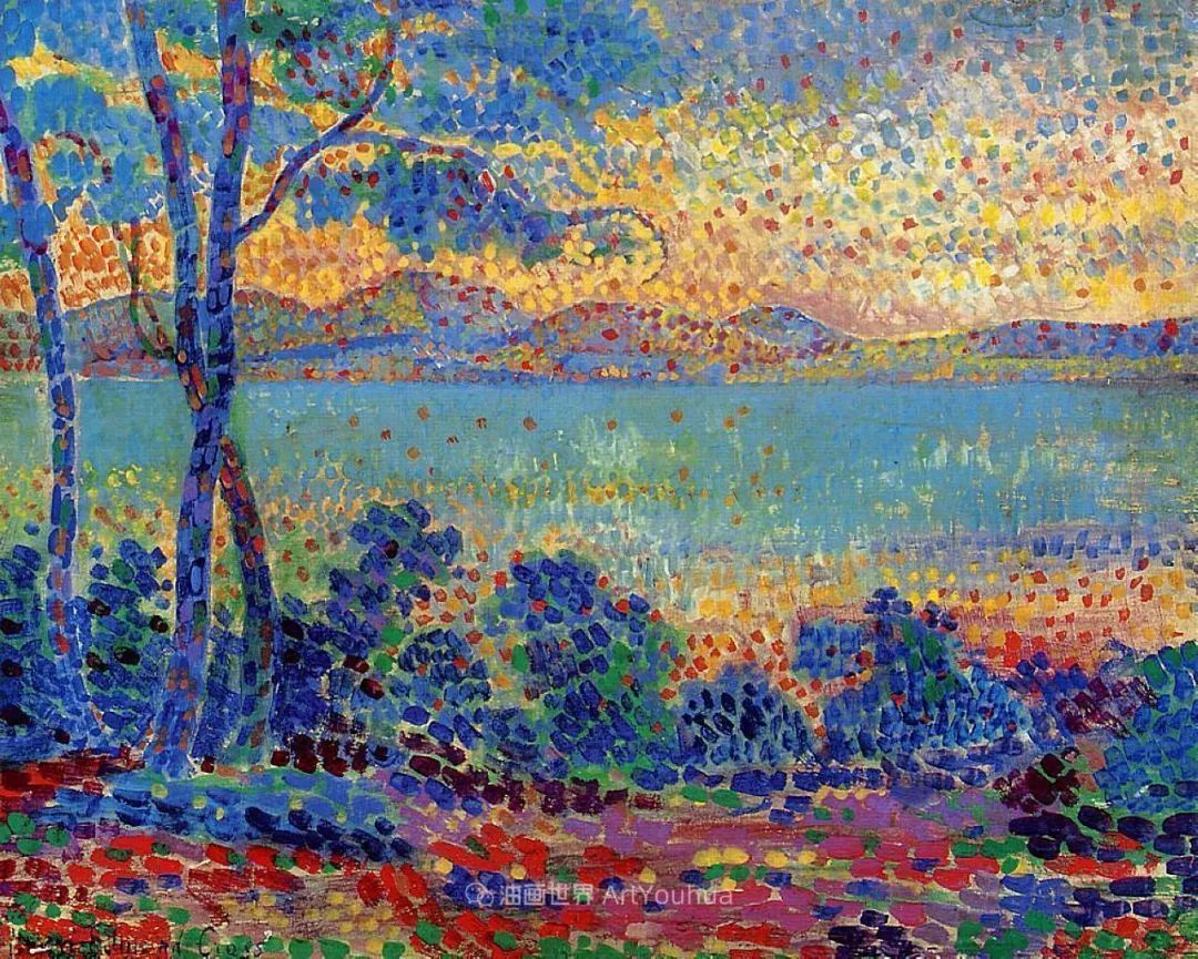 新印象派中,色调最生动,色阶最耀眼的点彩画家!