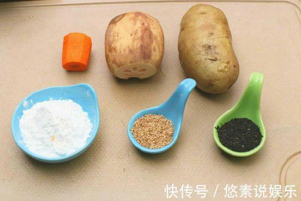 土豆|土豆和藕还能这样搭配，真的是好看又美味，早餐吃超级过瘾