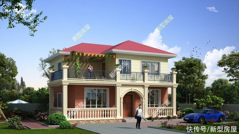 图纸|30万的存款，能在农村建什么样的房子？这8套图纸看看你喜欢哪套