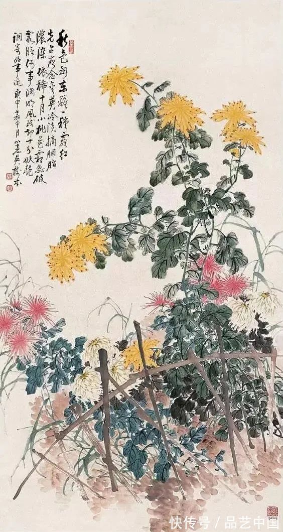 金菊#小写意画金菊,让人醉!