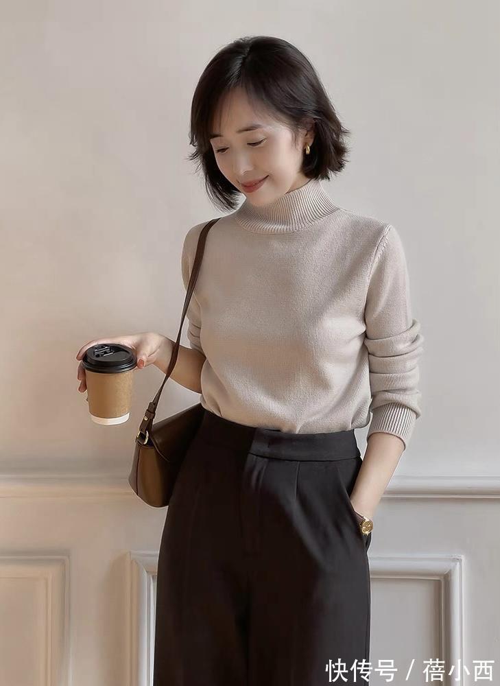 毛衣 奔三奔四的女人,建议多穿“毛衣”,搭配半身裙裤子大衣都很高级
