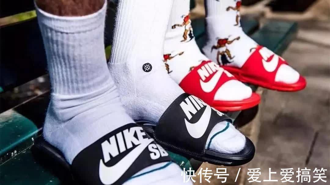 拖鞋|体育生都爱“拖鞋和白袜”,如此土爆的搭配,为何这么受欢迎?