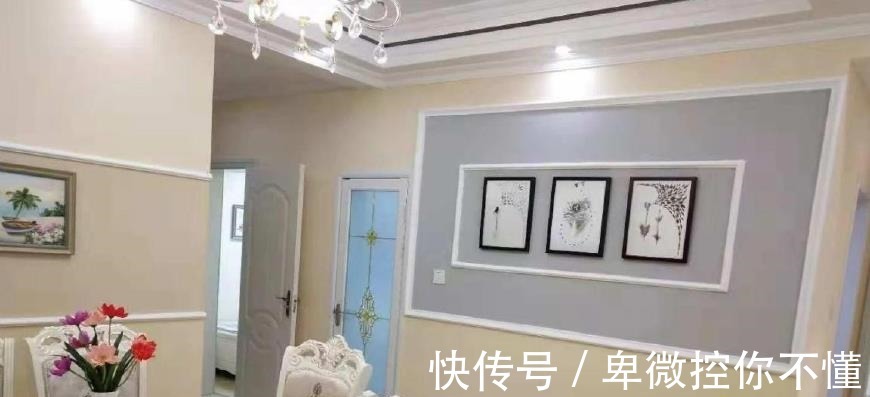 舒爽|88㎡硬挤成三室两厅,采用简欧风格装修,朋友都夸上档次