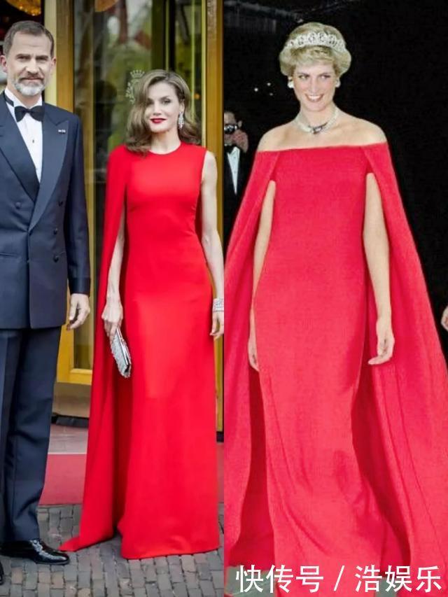 戴妃最具现代的一套首饰,都选择露肩礼服与之搭配,雍容华贵