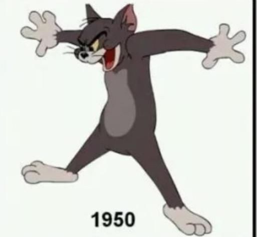 猫和老鼠汤姆猫的12种造型，还是1950版的最经典