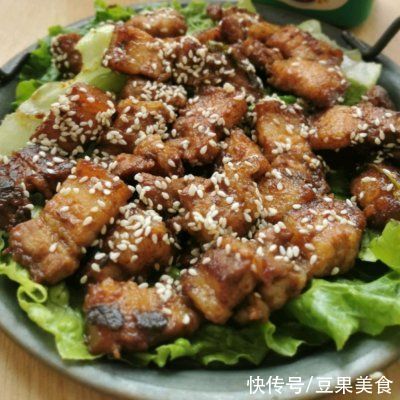 家常菜|#巨下饭的家常菜#香煎五花肉