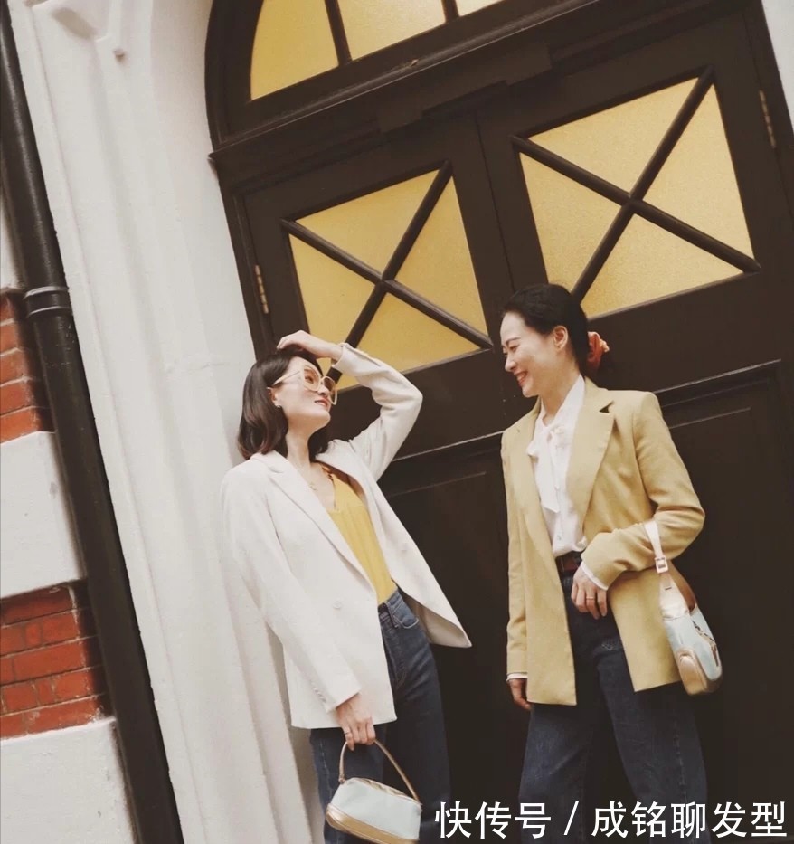 相配|看了这几位50岁姐姐的穿搭,才知道人瘦穿啥都好看,减龄更显气质