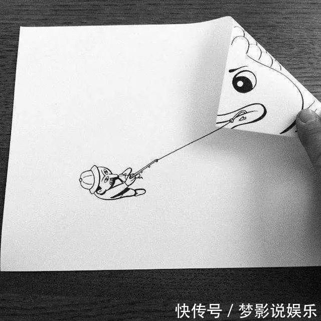 一只笔#歪果仁脑洞大开,把一张A4纸玩成这样,进来膜拜!!