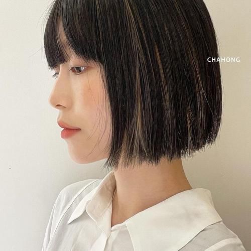 干净利落|【2021潮流短发】5款风靡日韩的“下巴短发”干净利落又减龄！