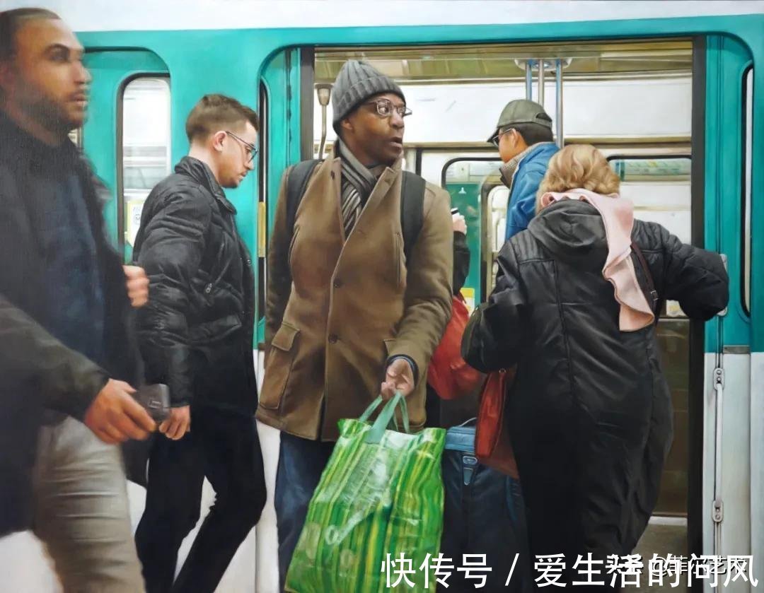 安妮·@法国画家安妮·罗达超高清、超写实人物油画作品欣赏