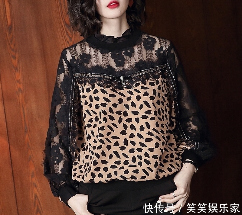 入春后穿这小衫，遮肉显瘦，很有气质和女人味，谁穿谁美