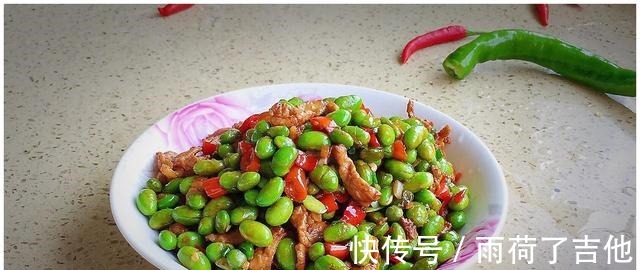 胆固醇|简单家常菜,毛豆炒肉末,鲜香美味,想吃不用去外面买了!