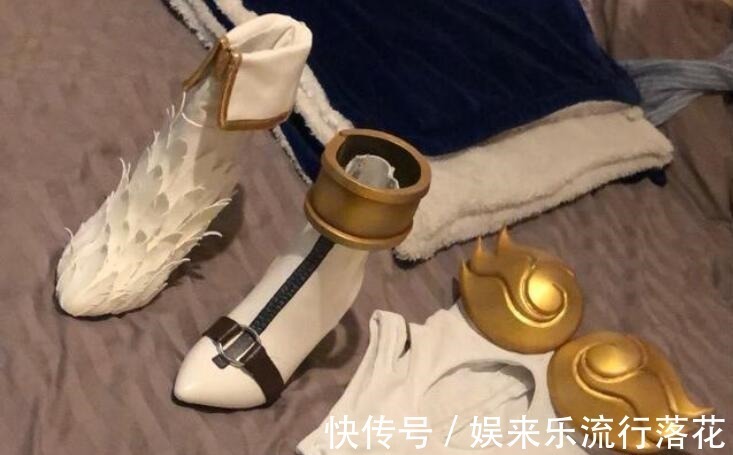 天使兽|这才是灵魂coser，用废布料做cos服装，上身后太亮眼