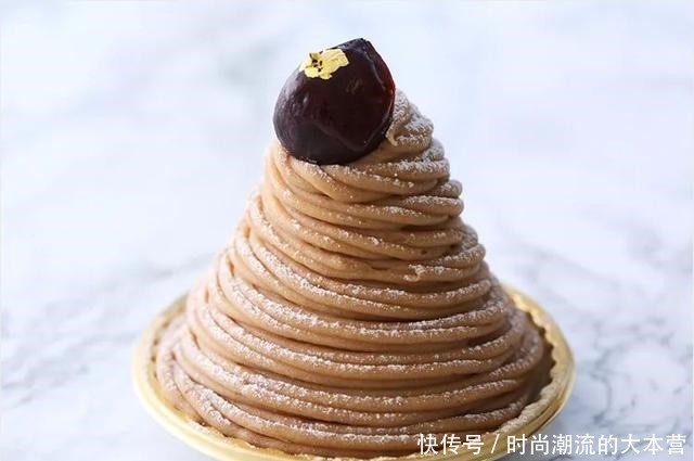 14款日式蒙布朗大赏,第12款居然只有1小时最佳赏味期限
