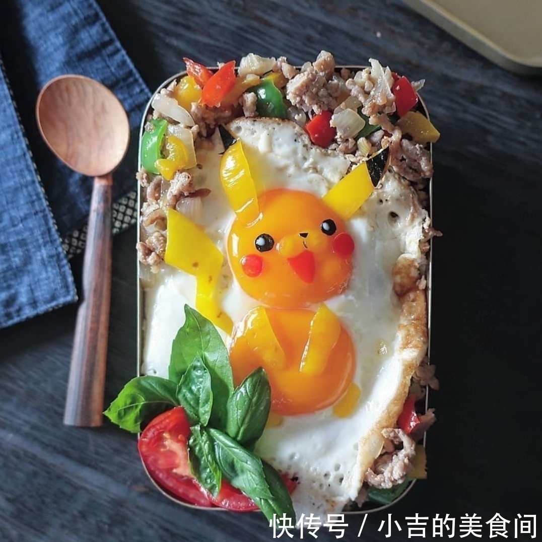 鲤鱼旗|20款“专治挑食熊孩子”的便当美食,龙猫芋头可爱得太过分!