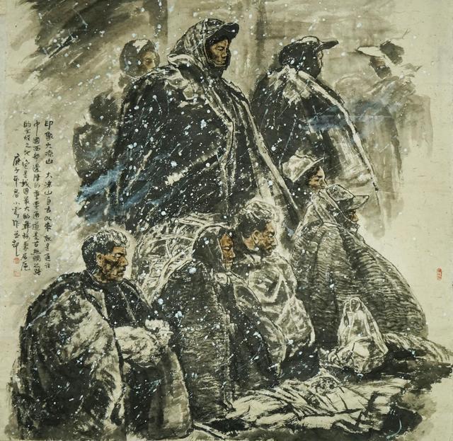 廖小云|廖小云水墨人物画作品欣赏