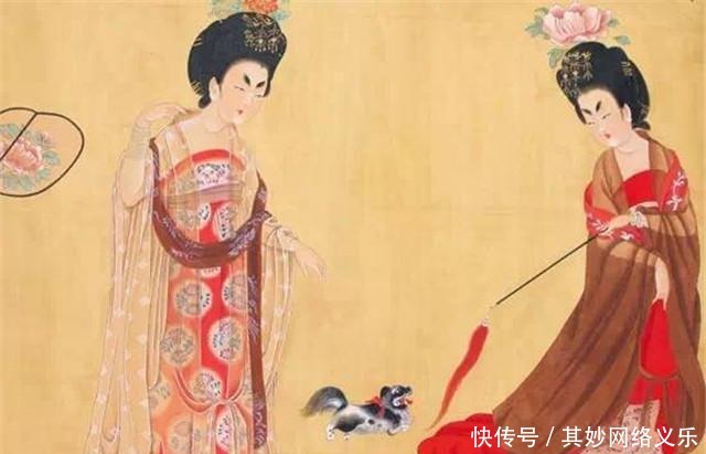  唐代女性好面妆，傅粉描眉、额间点缀，恰到好处的张扬与艳丽