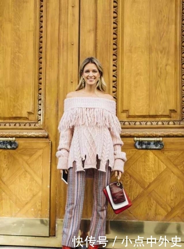 开春百搭又时髦的组合，怎么少得了毛衣+裤装！